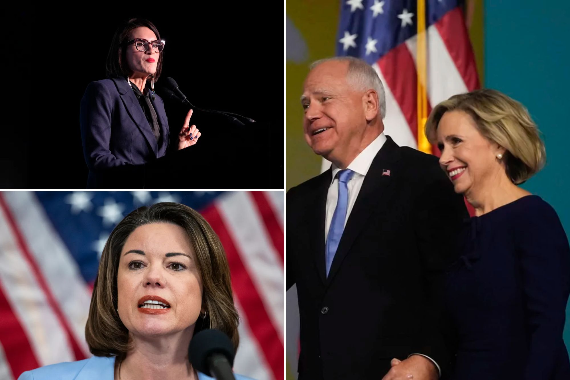 Tim Walz’s wife endorses Angie Craig for Senate as outgoing governor stays mum
