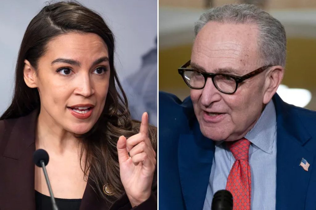 AOC ignites Schumer proxy fight with Michigan Senate primary endorsement