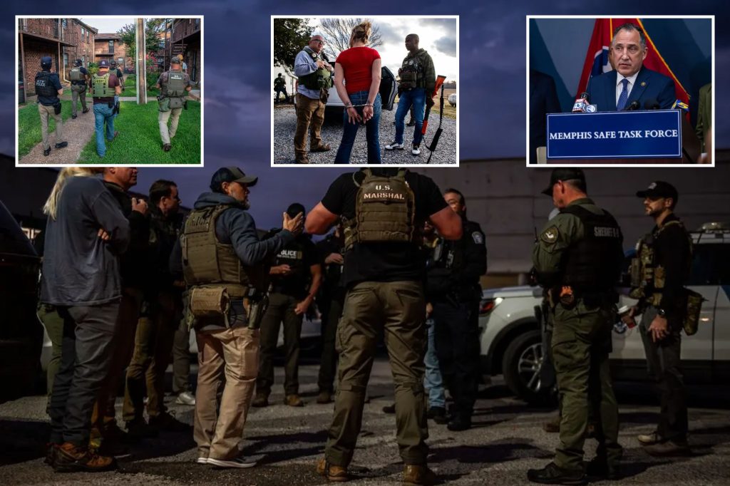 Federal crime task force sent to Memphis tops 10,000 arrests