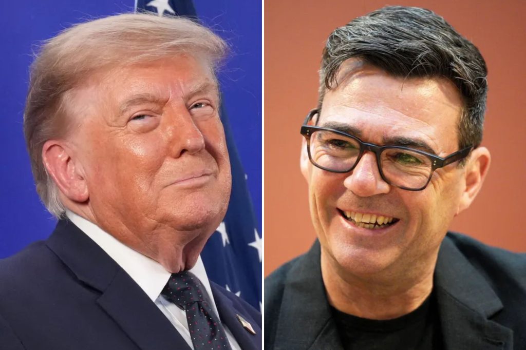 Trump says he’ll soon meet new British PM Andy Burnham after ‘interesting’ call