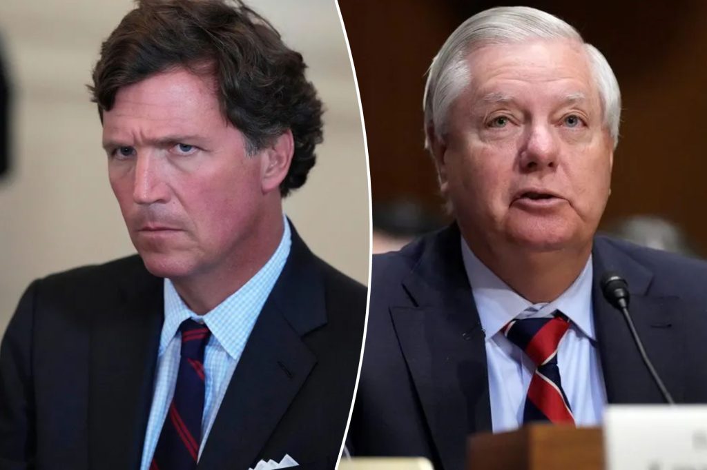 Tucker Carlson had nothing to say about Lindsey Graham’s death but plenty to say about Israel