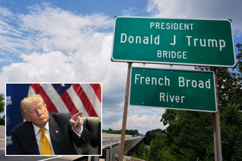 Scott Bessent unveils ‘President Donald J. Trump Bridge’ in Eastern Tennessee