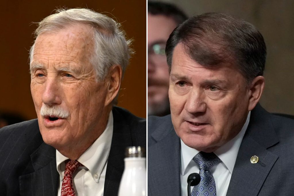 Senate’s NATO group leaders float Mike Rounds and Angus King as successors