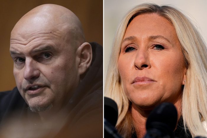 Marjorie Taylor Greene says Fox News is making Fetterman seem like he’s ‘almost a Republican’