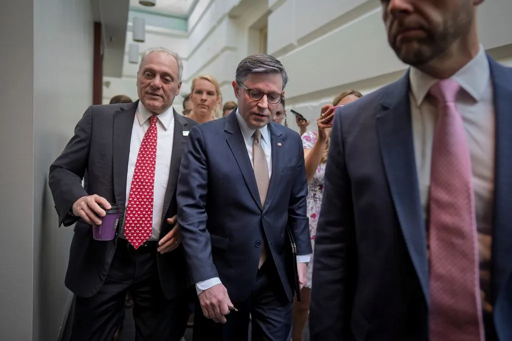 Mike Johnson works to flip GOP holdouts as blockade shows signs of thawing