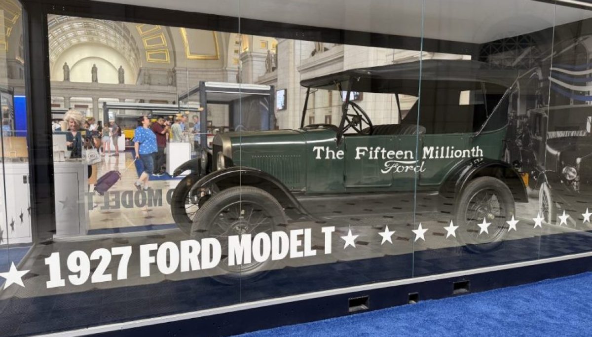 Road to America 250 starts with Ford: Exhibit at Union Station shows off iconic vehicles