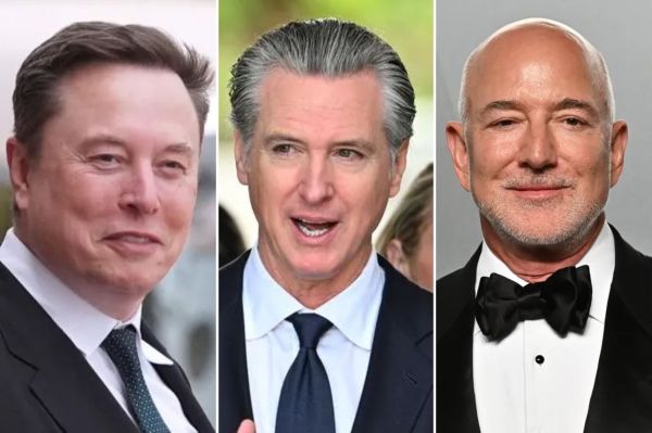 Newsom’s wealth tax: Target Musk and Bezos, hand the moon to China