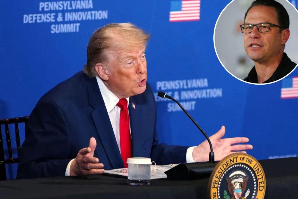 Trump says Josh Shapiro ‘doesn’t have what it takes’ as he moves to define him before 2028