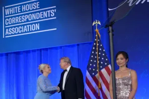 WHCA president vows ‘we will not be intimidated’ in dinner opening remarks