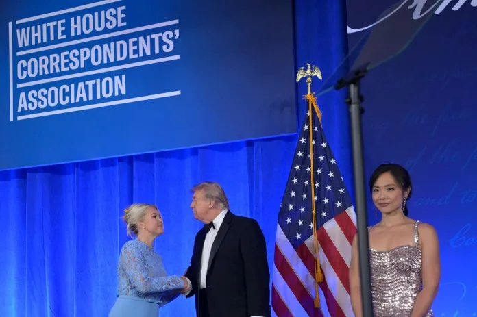 WHCA president vows ‘we will not be intimidated’ in dinner opening remarks