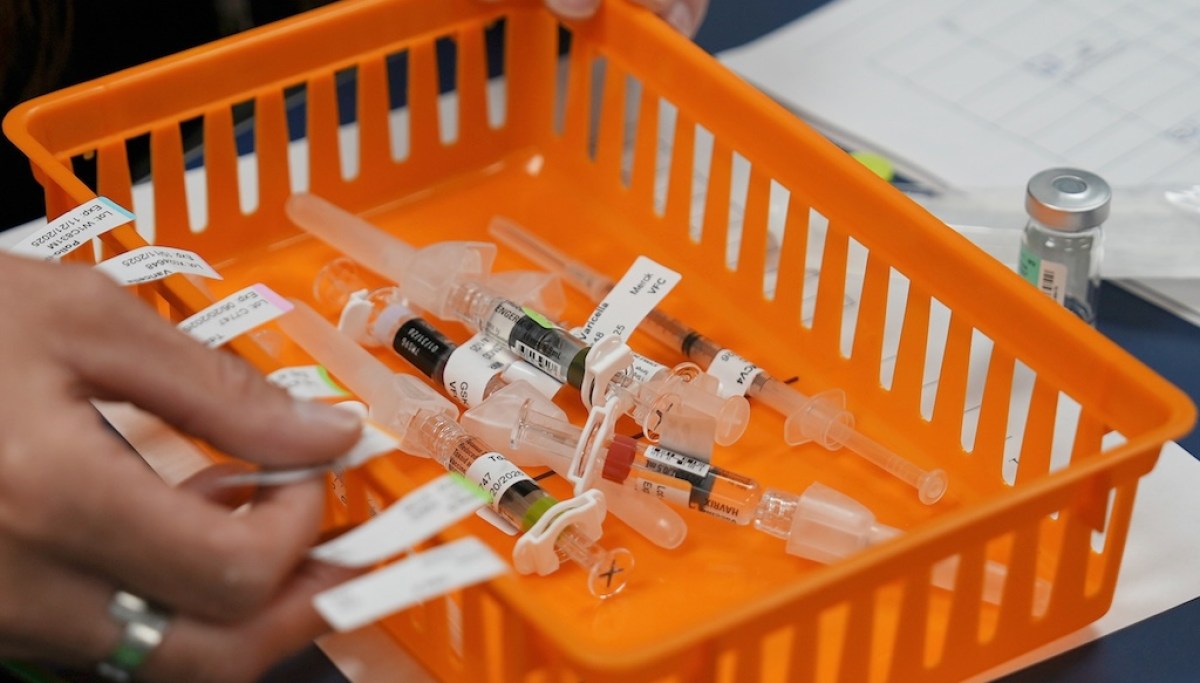 Mother urges Supreme Court to let her kindergartener remain enrolled during religious vaccination fight
