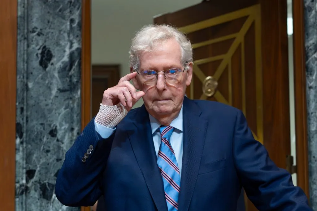 Mitch McConnell released from rehabilitation center after June fall