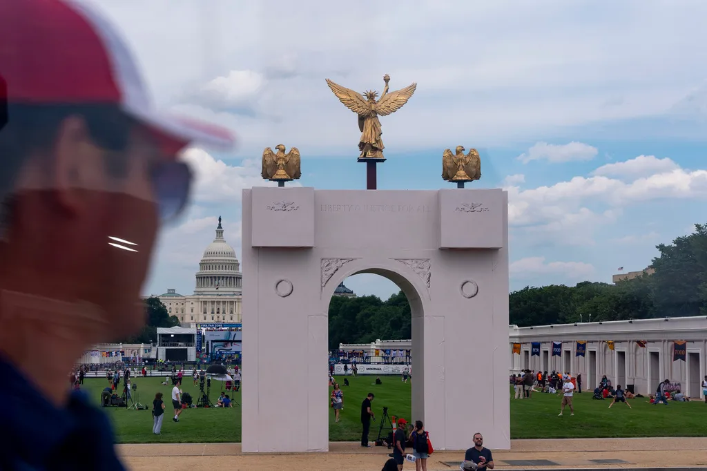 National Park Service assessing ‘adverse’ impact of Trump arch on historic sites