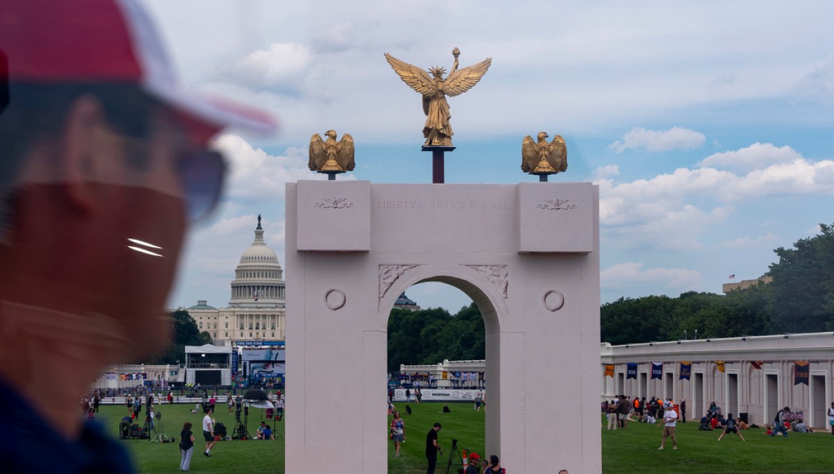National Park Service assessing ‘adverse’ impact of Trump arch on historic sites