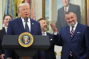 Trump calls Ted Cruz ‘very talented’ but stops short of backing 2028 bid