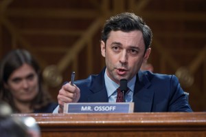 Jon Ossoff clearly has his eyes on something beyond his Senate seat