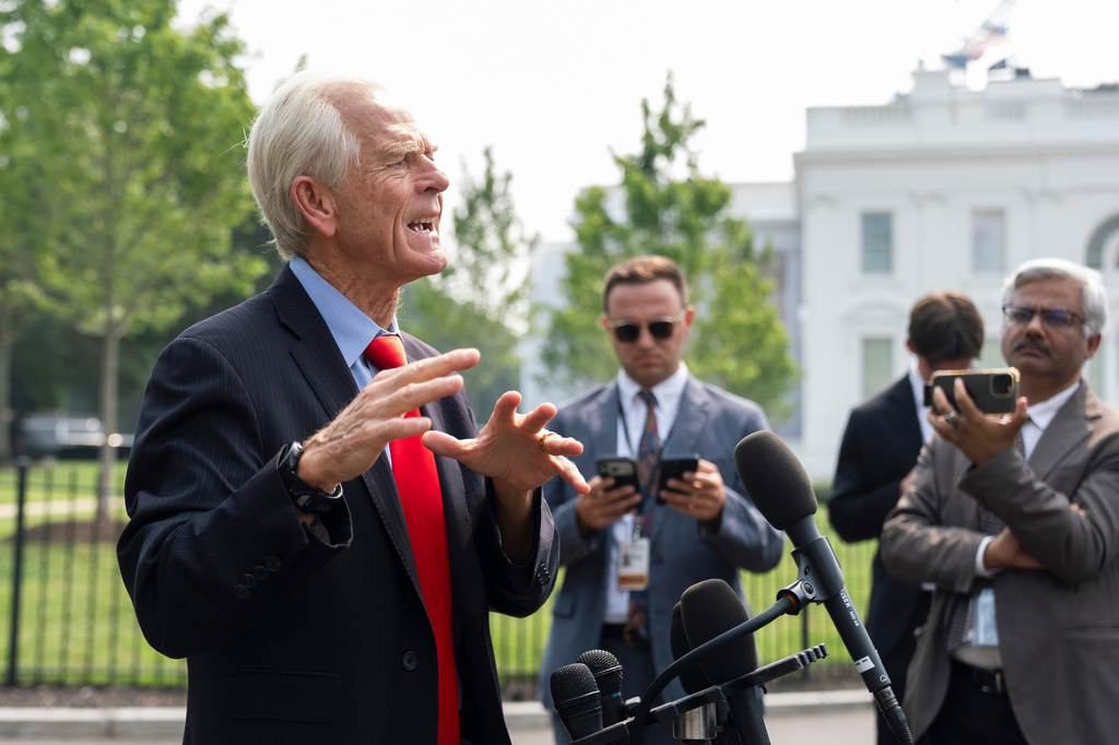 White House trade counselor Peter Navarro