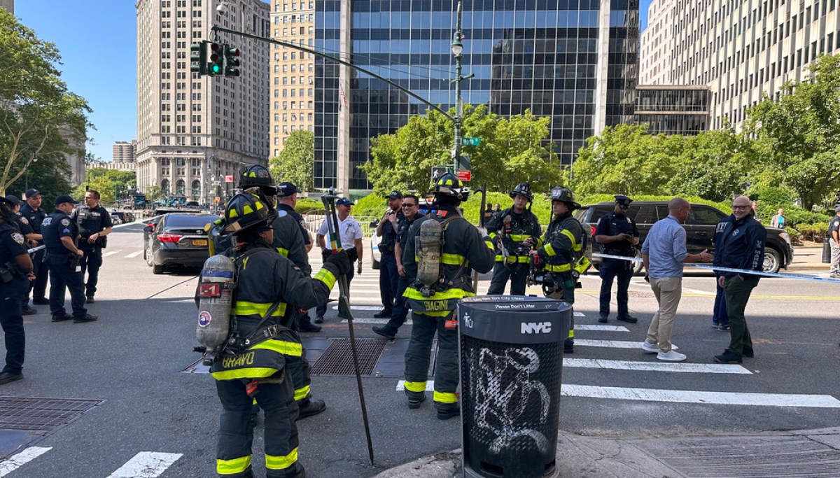 Former soldier indicted on charges of ‘calculated’ arson attack on federal Manhattan building