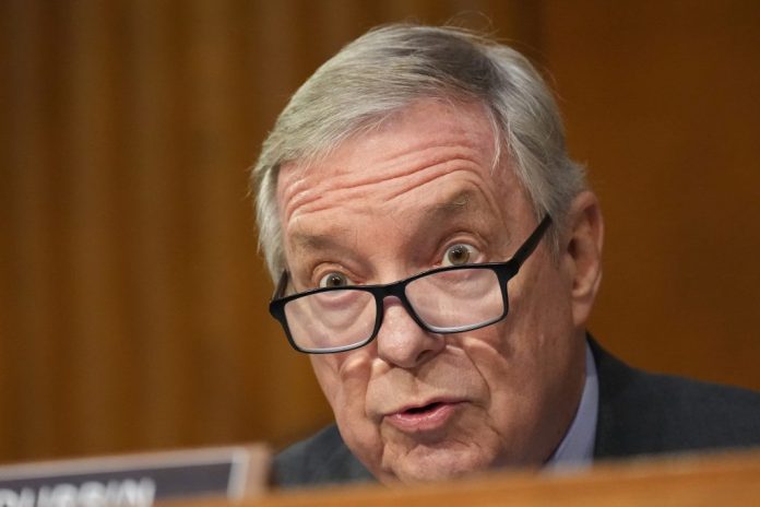 Durbin accuses Todd Blanche of lying under oath Durbin accuses Todd Blanche of lying under oath