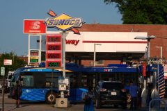 Gas prices’ monthly average crept back up in August compared to July