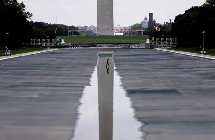 Pirro throws drops charges in three more Reflecting Pool vandalism cases amid Trump outrage