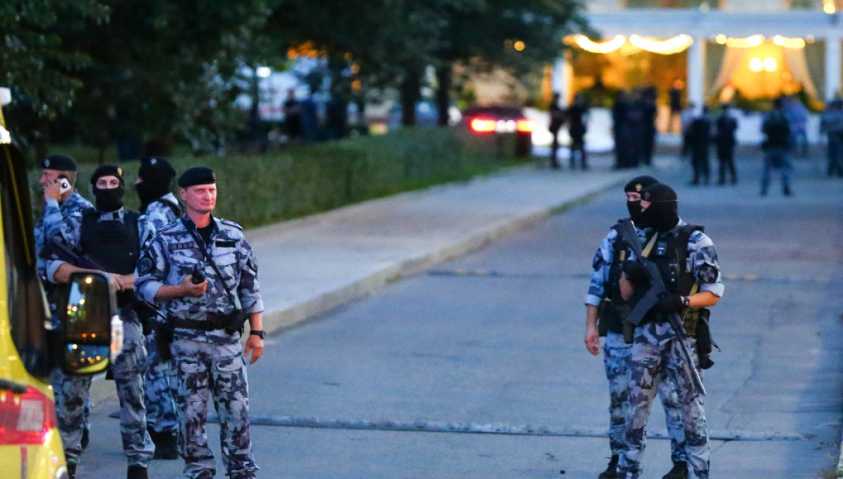 Moscow mayor calls a deadly bomb attack on a restaurant a ‘terrorist act’