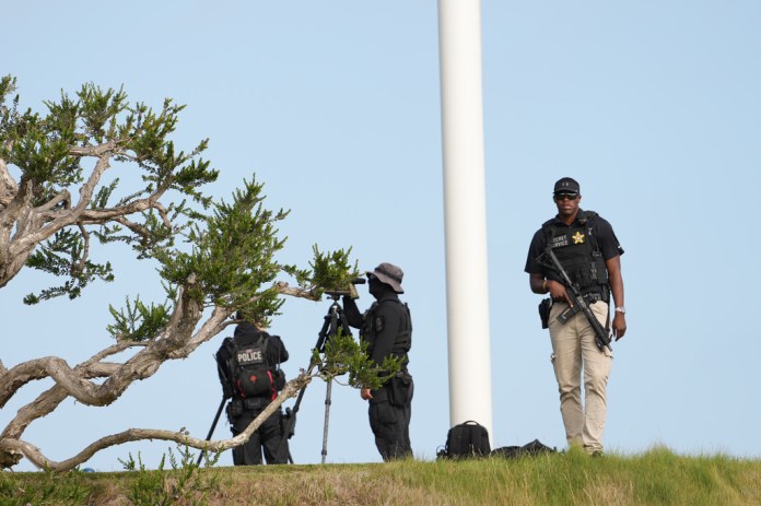 Man armed with pistol arrested at Trump’s Southern California golf course
