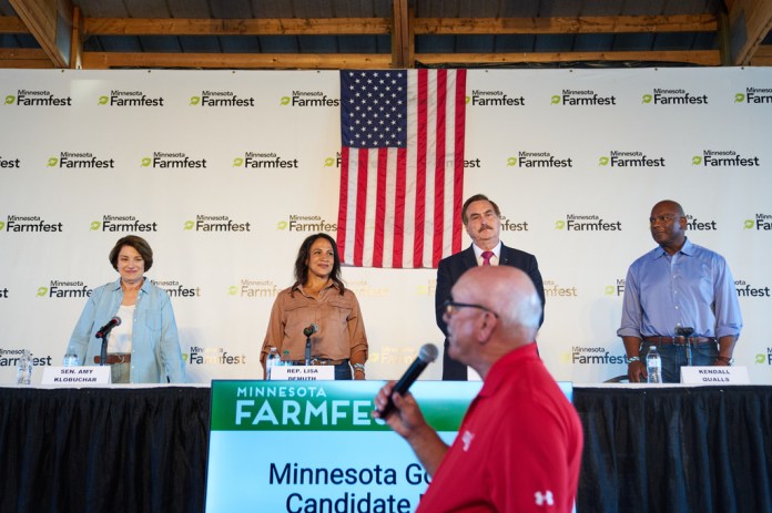 Minnesota governor candidates.