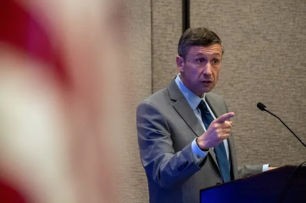 Chairman Ken Martin pleads for more financial help at DNC summer gathering