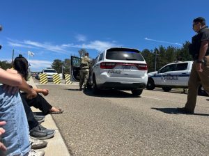 Space Force security officers hold reporters at gunpoint at California base