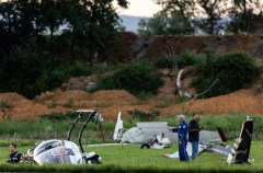 Airplane pilot killed in collision with Pennsylvania police helicopter near runway