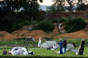 Airplane pilot killed in collision with Pennsylvania police helicopter near runway