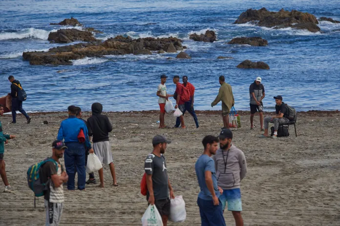 Ceuta migrants