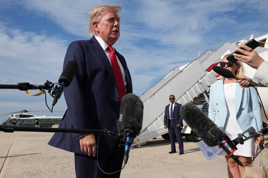 Trump says it’s ‘OK with me’ if Republicans disagree with him on data centers