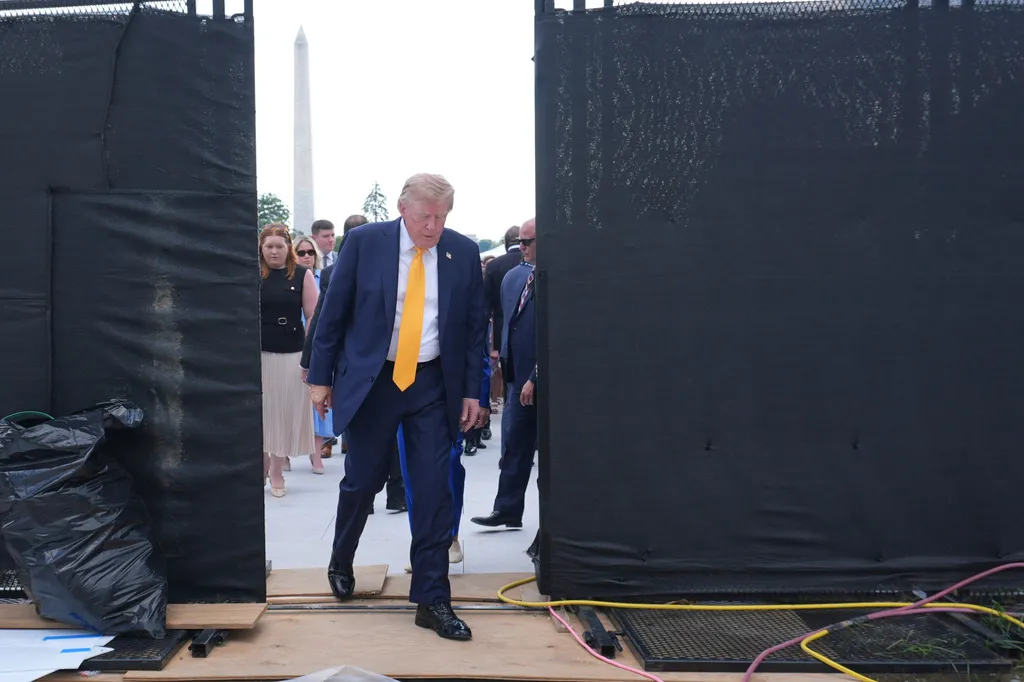 Trump directs political team to set aside some funds for midterm ads focused on his record: Report