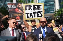 Tate brothers denied bail as they fight extradition to UK