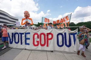 At March on Washington, an urgent plea for black voters to turn out in the midterm elections