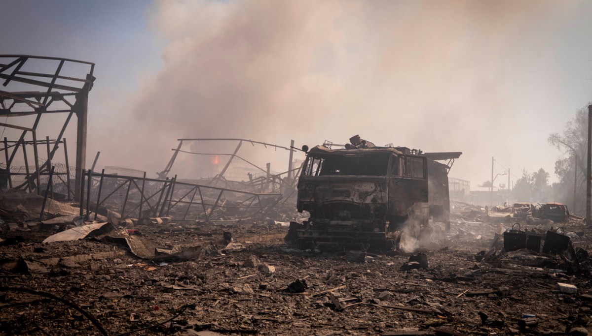 Death toll rises to 38 after Russian strike on Ukrainian warehouse