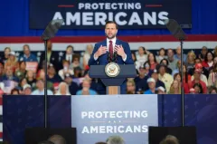 Vance hosts members from Michigan synagogue attack at rally after el Sayed apology