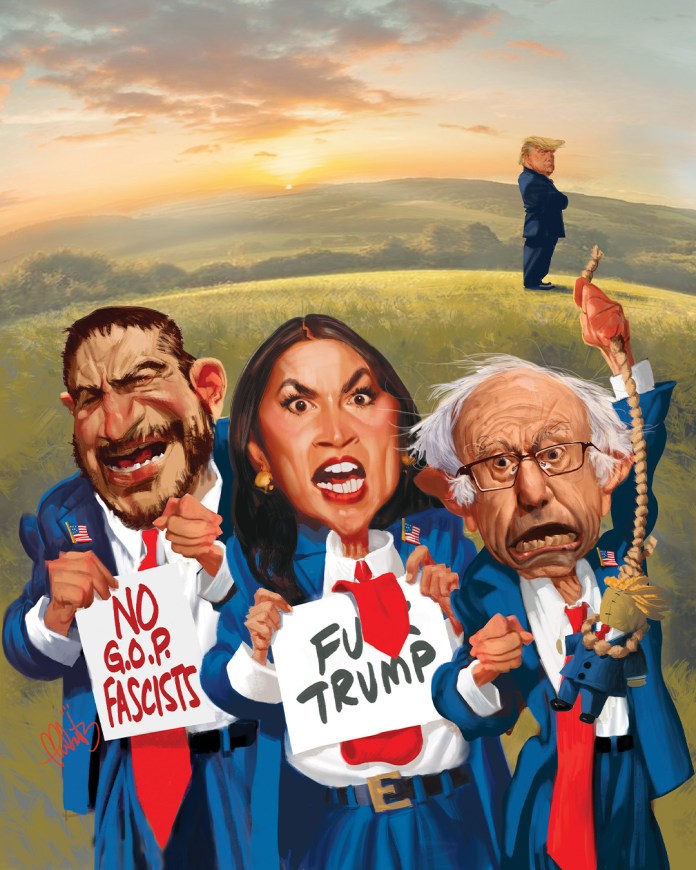 democratic socialism magazine cover