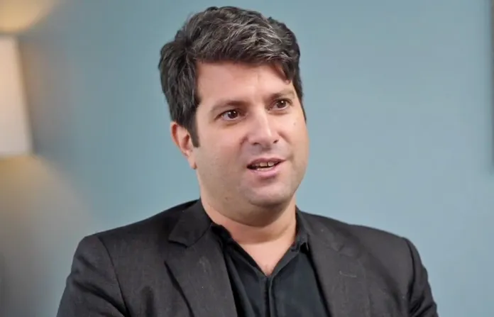 Jacob Siegel in an online discussion of censorship and elections, 2024. (via youtube)