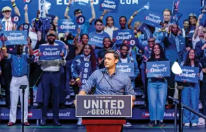 Jon Ossoff clearly has his eyes on something beyond his Senate seat