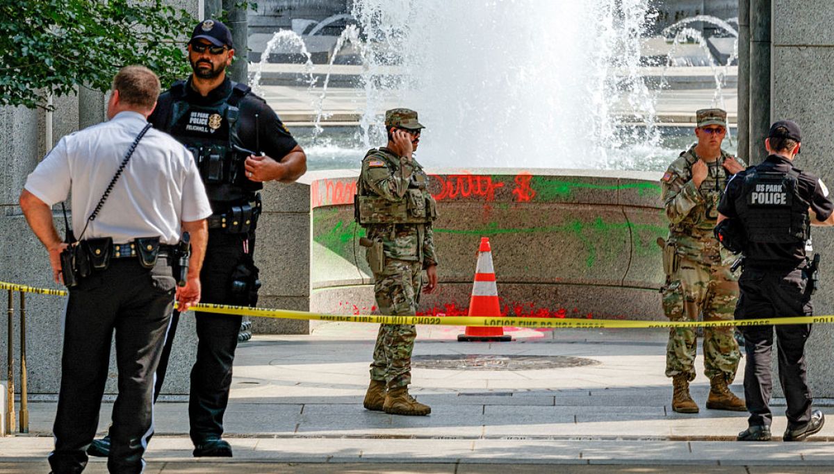 Pirro unveils felony charges against suspect in WWII Memorial vandalism