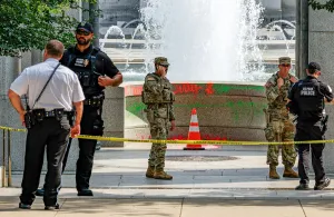 Pirro unveils felony charges against suspect in ‘despicable’ WWII Memorial vandalism