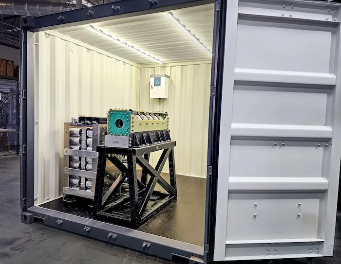 Defense startup has successful test of electromagnetic containerized drone defense system
