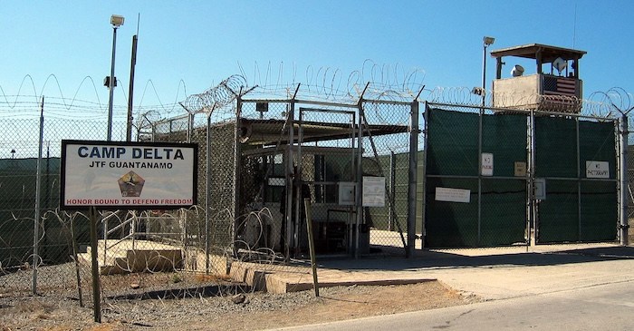 The entrance to Camp 1 in Guantanamo Bay's Camp Delta.