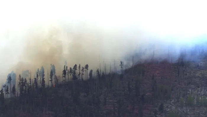 New Mexico plane crash fire