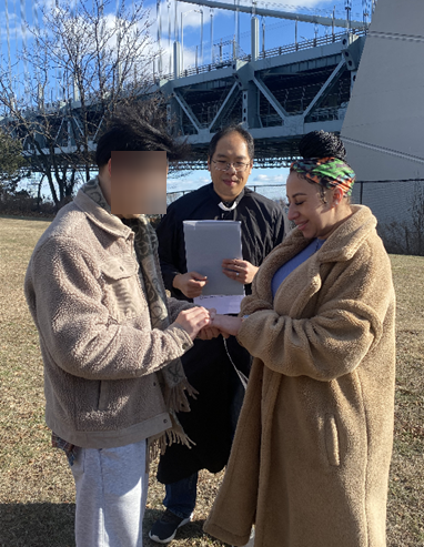 Alleged sham marriage ceremony