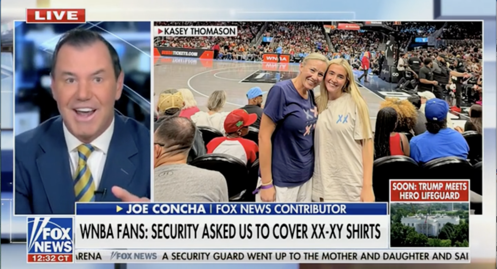 ‘WNBA going down a very stupid path’ on taking sides on women’s sports: Joe Concha
