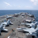 USS George Washington arrives in Middle East